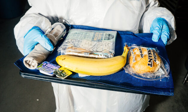 The choreography on the floor that takes meals to heaven