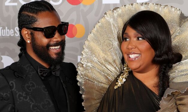 Lizzo and Myke Wright at the 2023 Brit Awards |  photos