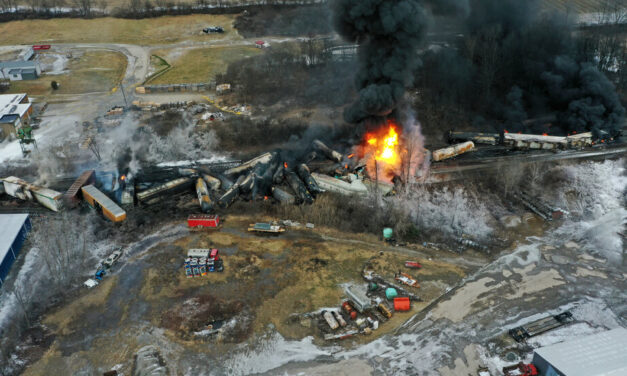 Just Dept.  sues Zugbrand of Norfolk Southern Railroad East Palestine