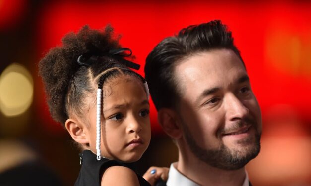 Alexis Ohanian takes on Olympia at daddy-daughter date night