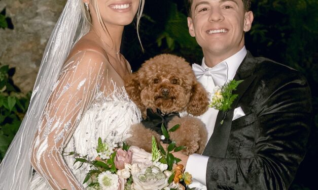 Paris Hilton flaunts her mum’s style at Lele Pons’ high-profile wedding