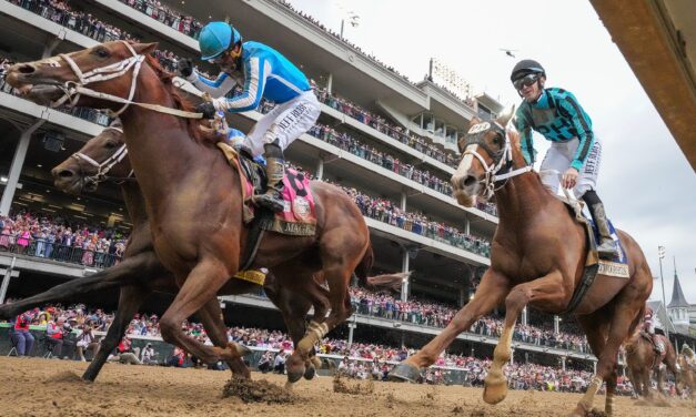 Who won the Kentucky Derby?  Mage wins at Churchill Downs