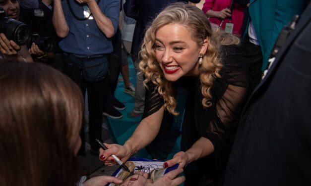 Amber Heard makes her first red carpet appearance since the trial