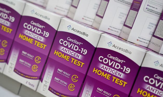 Free at home Covid tests available starting Monday