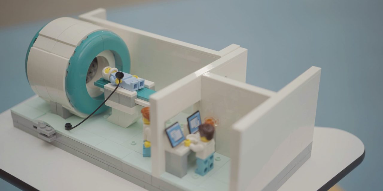 How Lego MRI scanner sets reduce anxiety in children
