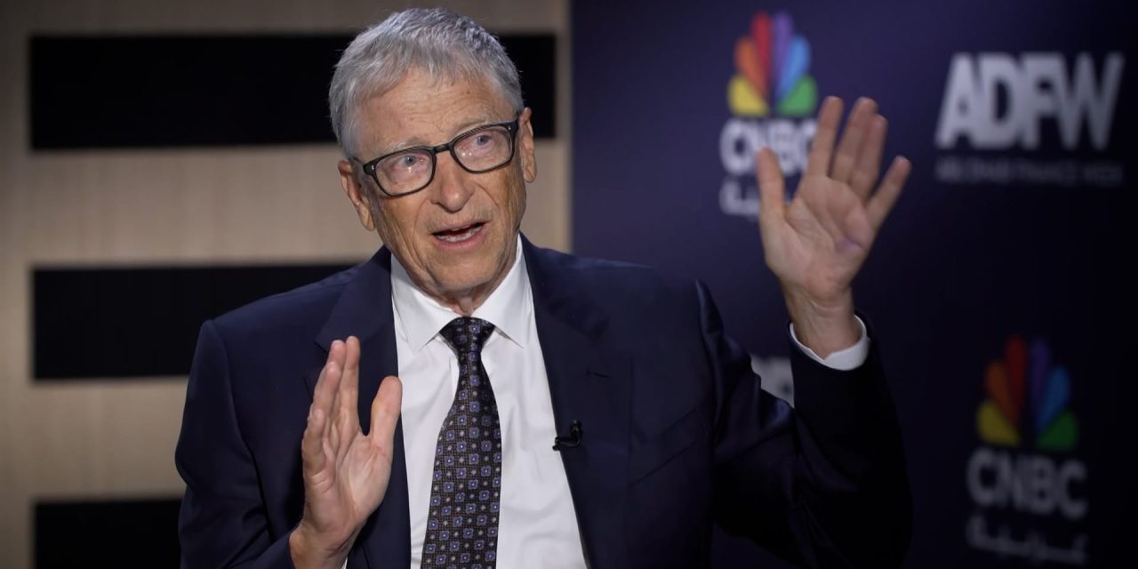 Bill Gates on why AI will become “hyper competitive.”