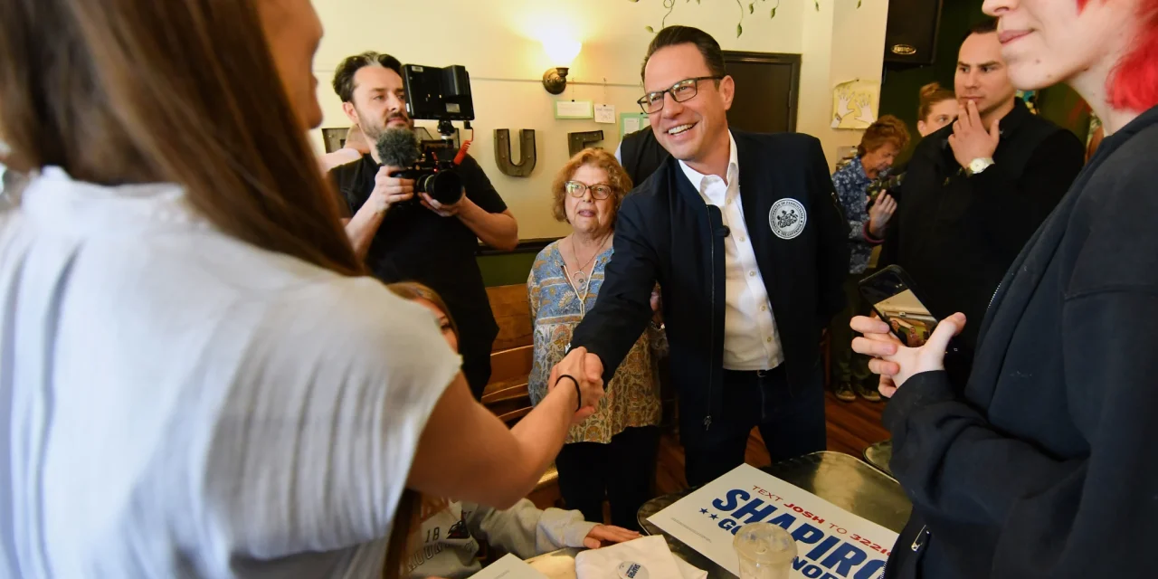 Jewish Democrat Josh Shapiro is testing his political strength in Pennsylvania’s midterm elections