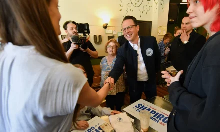 Jewish Democrat Josh Shapiro is testing his political strength in Pennsylvania’s midterm elections
