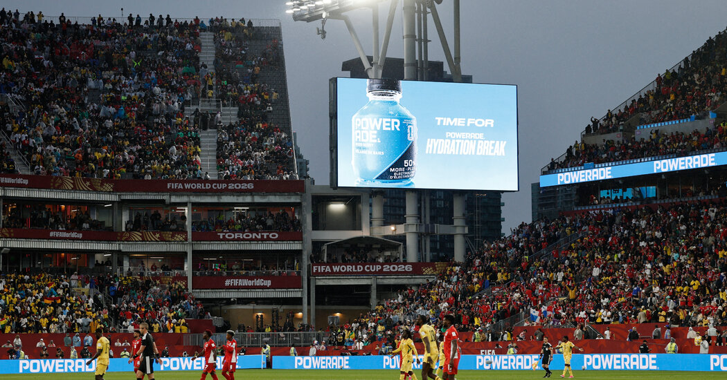 Many World Cup fans would rather skip the drinking breaks