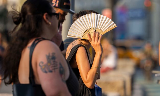 The scorching heat is expected to continue throughout the weekend